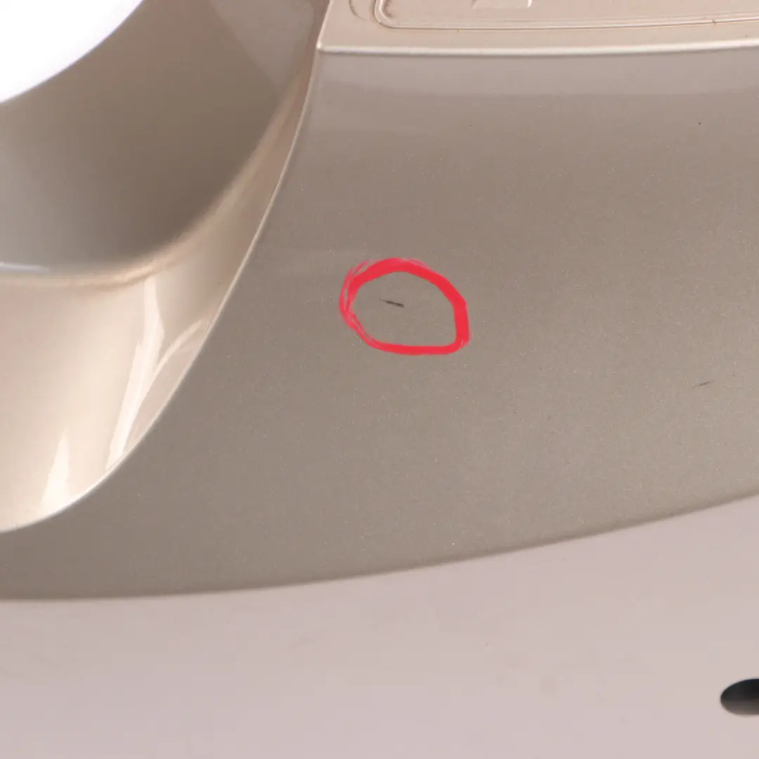 Bumper Trim Panel Covering PDC Orion Silver Metallic - A92 to BMW F30 Rear with Part number 2239981 BMW F30 Rear Bumper Trim Panel Covering PDC Orion Silver Metallic - A92 - SKU 2239981-ORION - Part number 2239981