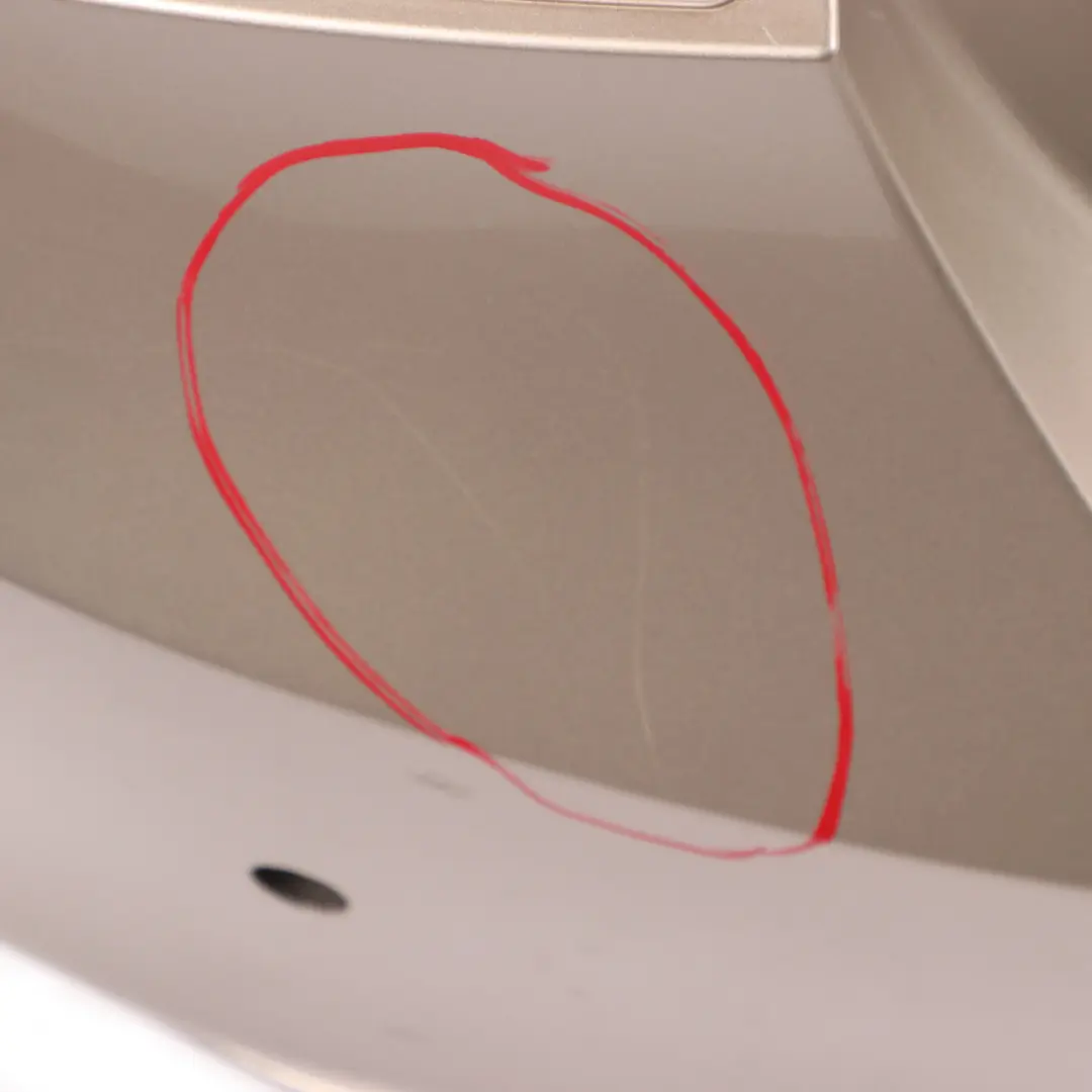 Bumper Trim Panel Covering PDC Orion Silver Metallic - A92 to BMW F30 Rear with Part number 2239981 BMW F30 Rear Bumper Trim Panel Covering PDC Orion Silver Metallic - A92 - SKU 2239981-ORION - Part number 2239981