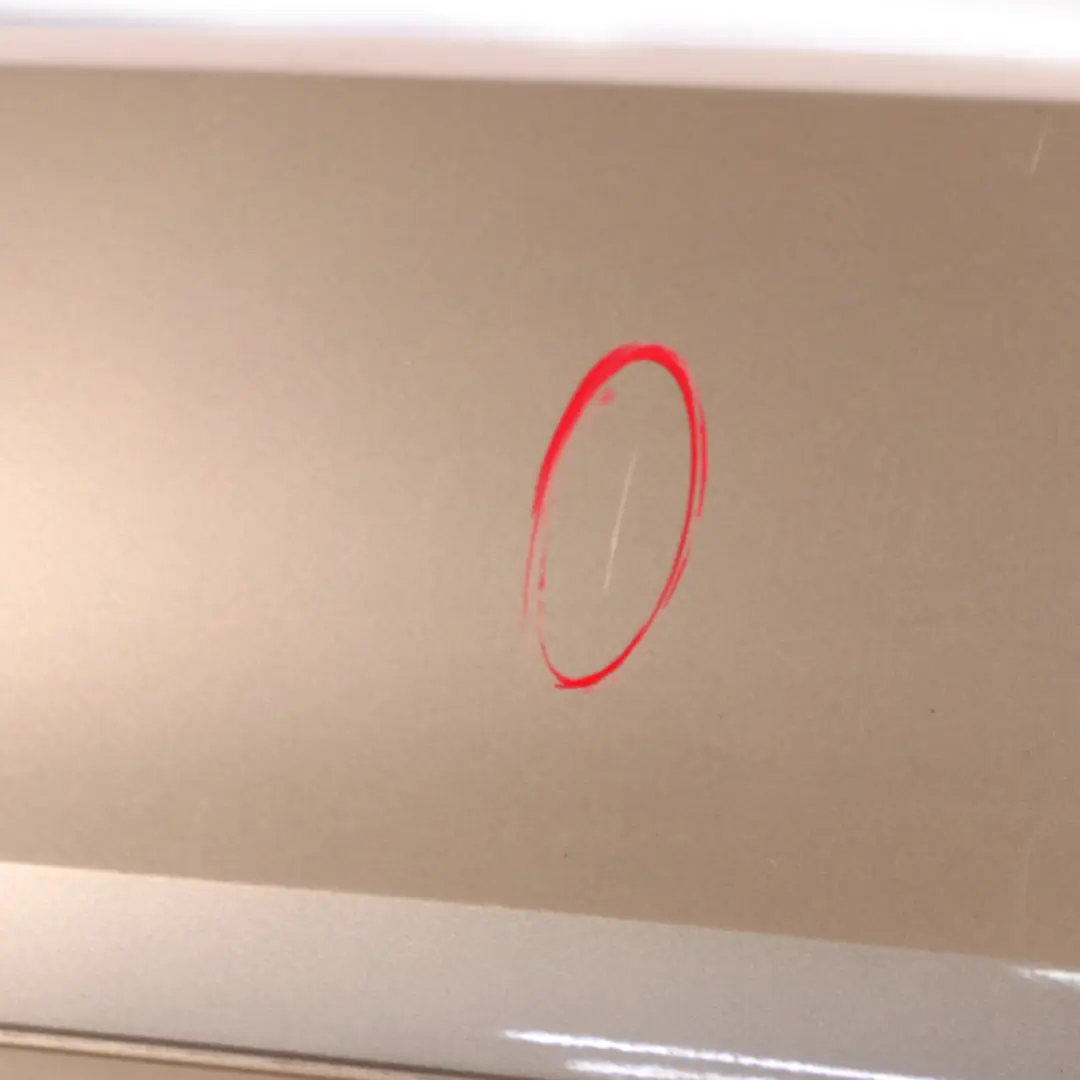 Bumper Trim Panel Covering PDC Orion Silver Metallic - A92 to BMW F30 Rear with Part number 2239981 BMW F30 Rear Bumper Trim Panel Covering PDC Orion Silver Metallic - A92 - SKU 2239981-ORION - Part number 2239981