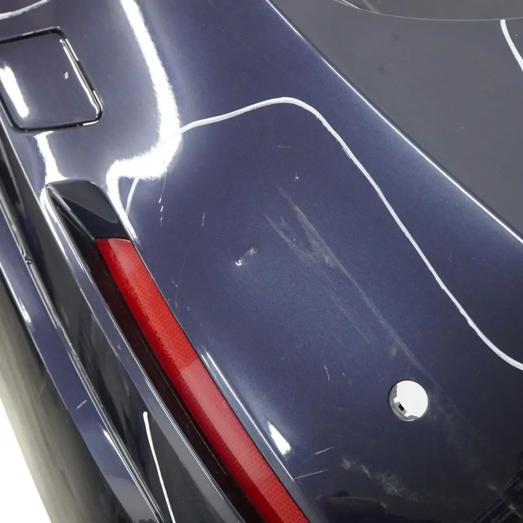 BMW F30 Bumper Rear Trim Panel PDC Imperial Blau Blue Metallic - A89 - SKU 2239993-IBB - Part number 2239993