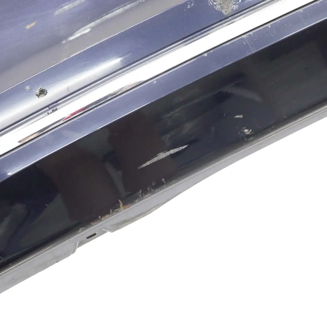 BMW F30 Bumper Rear Trim Panel PDC Imperial Blau Blue Metallic - A89 - SKU 2239993-IBB - Part number 2239993