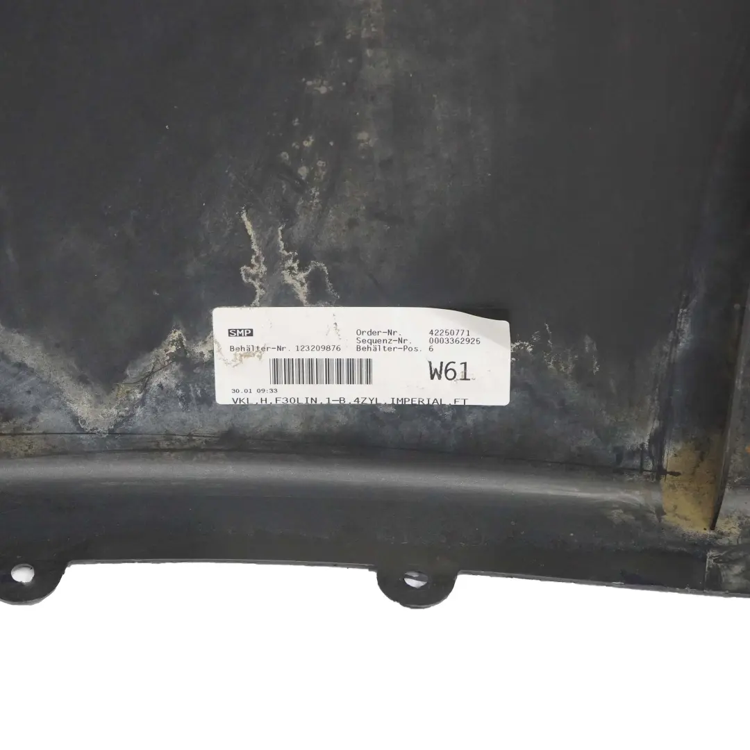 Bumper Rear Trim Panel PDC Imperial Blau Blue Metallic - A89 to BMW F30 with Part number 2239993 BMW F30 Bumper Rear Trim Panel PDC Imperial Blau Blue Metallic - A89 - SKU 2239993-IBB - Part number 2239993