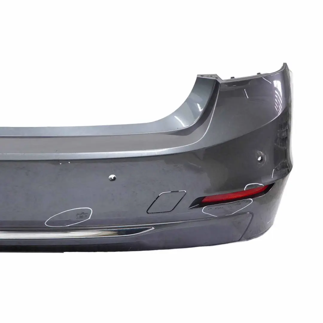 Bumper Trim Panel PDC Covering Mineralgrau Grey Metallic - B39 to BMW F30 Rear with Part number 2239993 BMW F30 Rear Bumper Trim Panel PDC Covering Mineralgrau Grey Metallic - B39 - SKU 2239993-MG1 - Part number 2239993