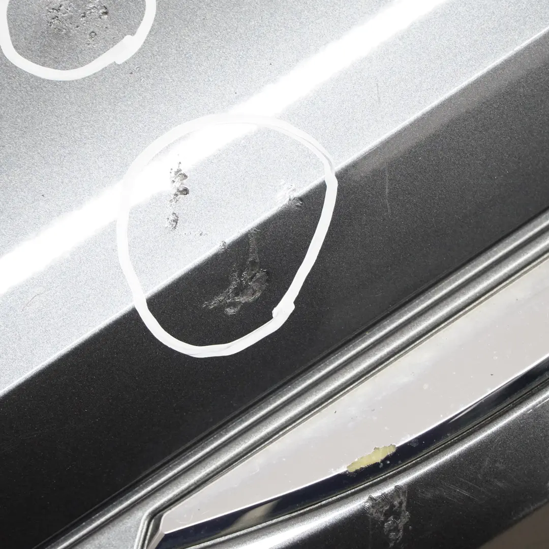 Bumper Trim Panel PDC Covering Mineralgrau Grey Metallic - B39 to BMW F30 Rear with Part number 2239993 BMW F30 Rear Bumper Trim Panel PDC Covering Mineralgrau Grey Metallic - B39 - SKU 2239993-MG1 - Part number 2239993