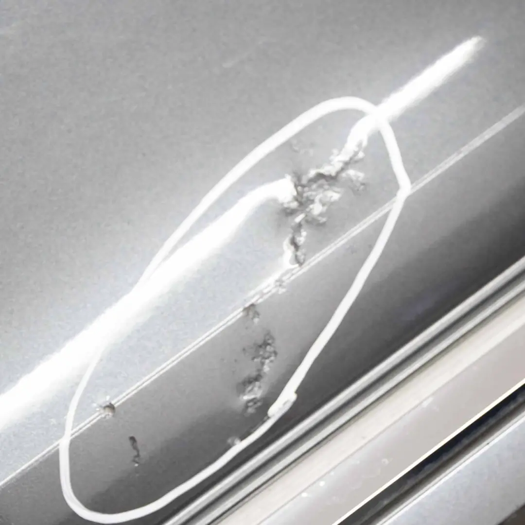 Bumper Trim Panel PDC Covering Mineralgrau Grey Metallic - B39 to BMW F30 Rear with Part number 2239993 BMW F30 Rear Bumper Trim Panel PDC Covering Mineralgrau Grey Metallic - B39 - SKU 2239993-MG1 - Part number 2239993