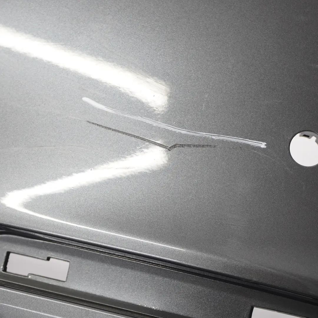 BMW F30 Rear Bumper Trim Panel PDC Covering Mineralgrau Grey Metallic - B39 - SKU 2239993-MG2 - Part number 2239993