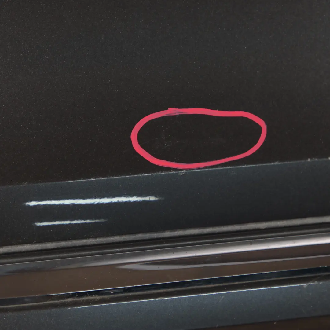 Bumper Trim Panel PDC Covering Mineralgrau Grey Metallic - B39 to BMW F30 Rear with Part number 2239993 BMW F30 Rear Bumper Trim Panel PDC Covering Mineralgrau Grey Metallic - B39 - SKU 2239993-MG - Part number 2239993