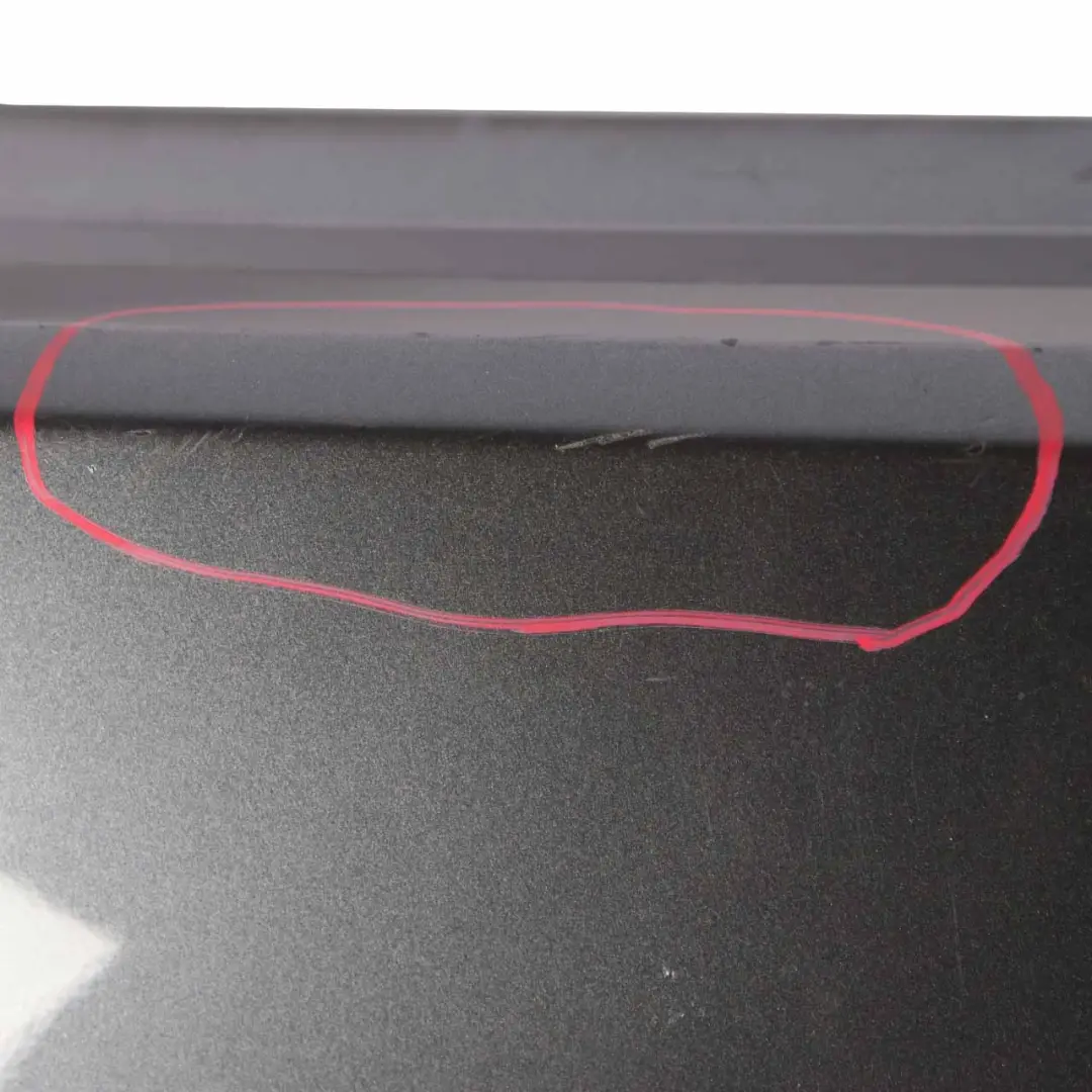 Bumper Trim Panel PDC Covering Mineralgrau Grey Metallic - B39 to BMW F30 Rear with Part number 2239993 BMW F30 Rear Bumper Trim Panel PDC Covering Mineralgrau Grey Metallic - B39 - SKU 2239993-MG - Part number 2239993