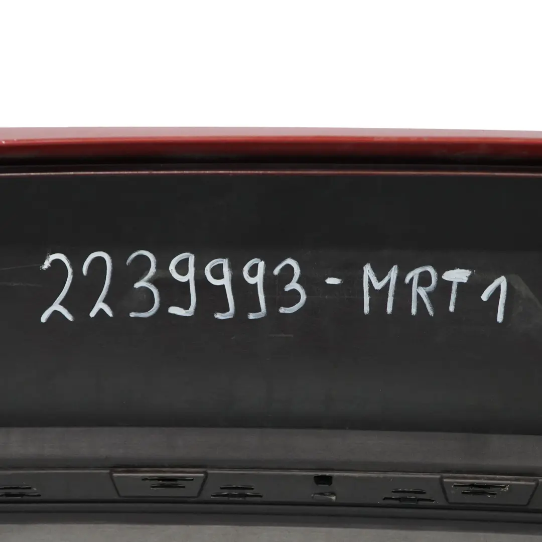 Bumper Trim Panel PDC Covering Melbourne Red Metallic - A75 to BMW F30 Rear with Part number 2239993 BMW F30 Rear Bumper Trim Panel PDC Covering Melbourne Red Metallic - A75 - SKU 2239993-MRT1 - Part number 2239993