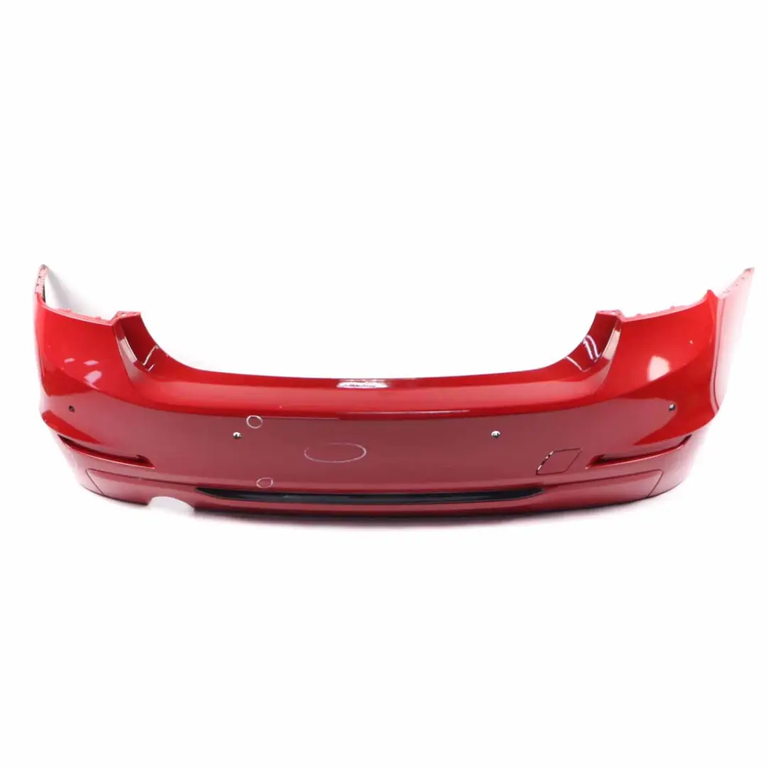 Bumper Trim Panel PDC Covering Melbourne Red Metallic - A75 to BMW F30 Rear with Part number 2239993 BMW F30 Rear Bumper Trim Panel PDC Covering Melbourne Red Metallic - A75 - SKU 2239993-MRT - Part number 2239993
