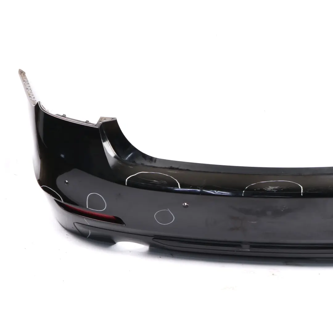 Bumper Trim Panel PDC Covering Schwarz 2 Black - 668 to BMW F30 Rear with Part number 2239993 BMW F30 Rear Bumper Trim Panel PDC Covering Schwarz 2 Black - 668 - SKU 2239993-SCH1 - Part number 2239993