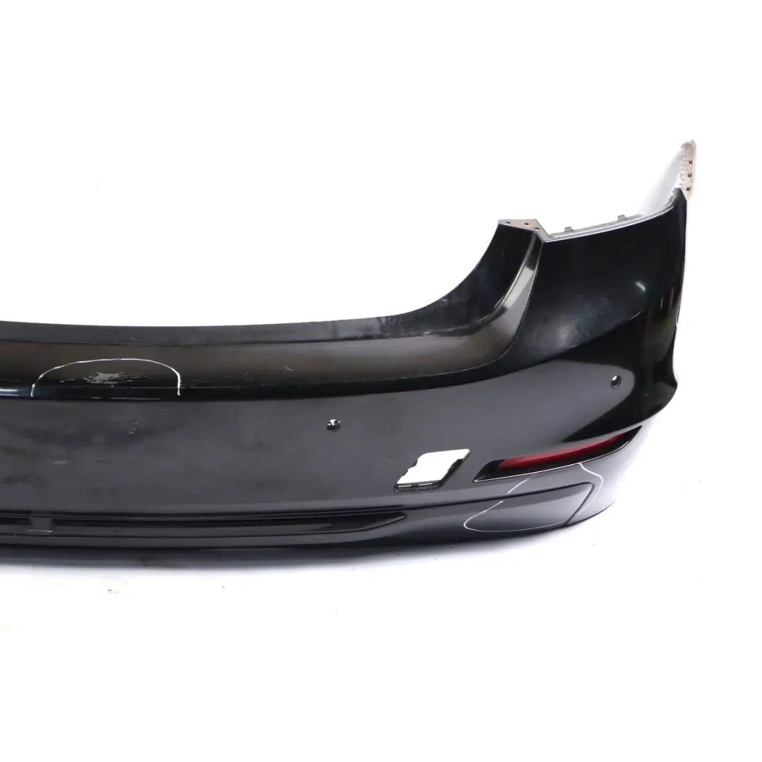 Bumper Trim Panel PDC Covering Schwarz 2 Black - 668 to BMW F30 Rear with Part number 2239993 BMW F30 Rear Bumper Trim Panel PDC Covering Schwarz 2 Black - 668 - SKU 2239993-SCH1 - Part number 2239993