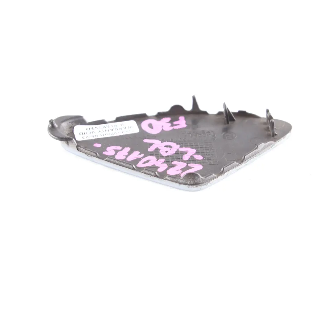  Towing Eye Cover BMW F30 F31 Front Bumper Hook Flap Liquid Blue - B40 7301914 - SKU 2240175-LBL - Part number 2240175