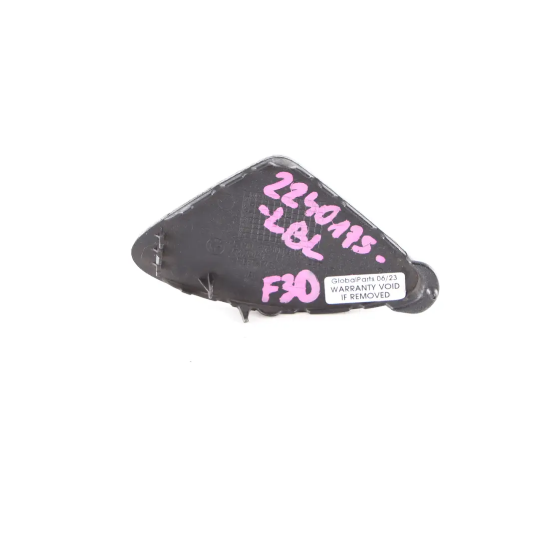  Towing Eye Cover BMW F30 F31 Front Bumper Hook Flap Liquid Blue - B40 7301914 - SKU 2240175-LBL - Part number 2240175