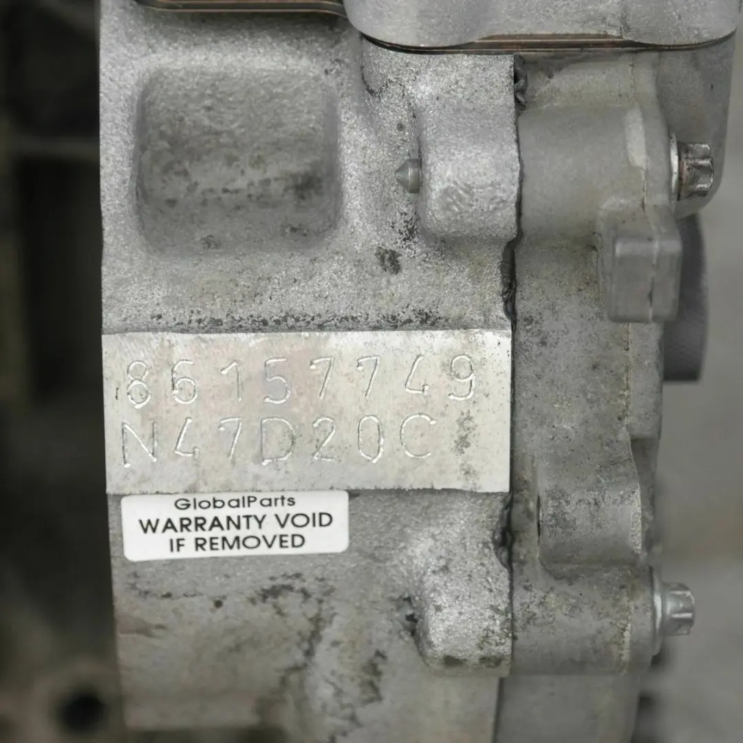 N47N Motor desnudo N47D20C Nueva Sincronización GARANTÍA para BMW F10 F11 518d 520d con número de pieza 2240247 BMW F10 F11 518d 520d N47N Motor desnudo N47D20C Nueva Sincronización GARANTÍA - SKU 2240247-1 - Número de pieza 2240247