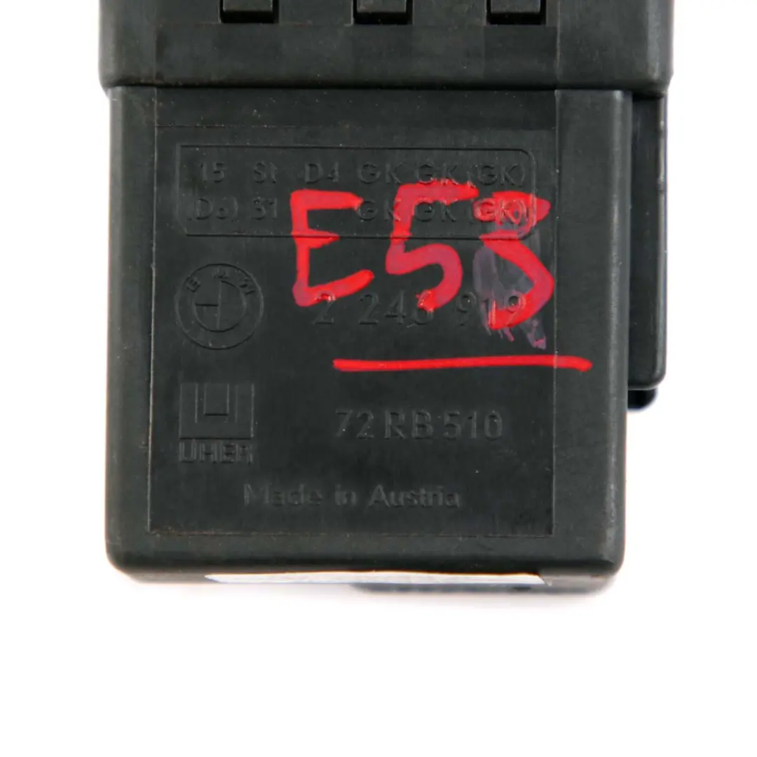 BMW X5 er E39 E46 E53 Diesel Motor Relais Glühstift Steuergerät - SKU 2246919 - Teilenummer 2246919