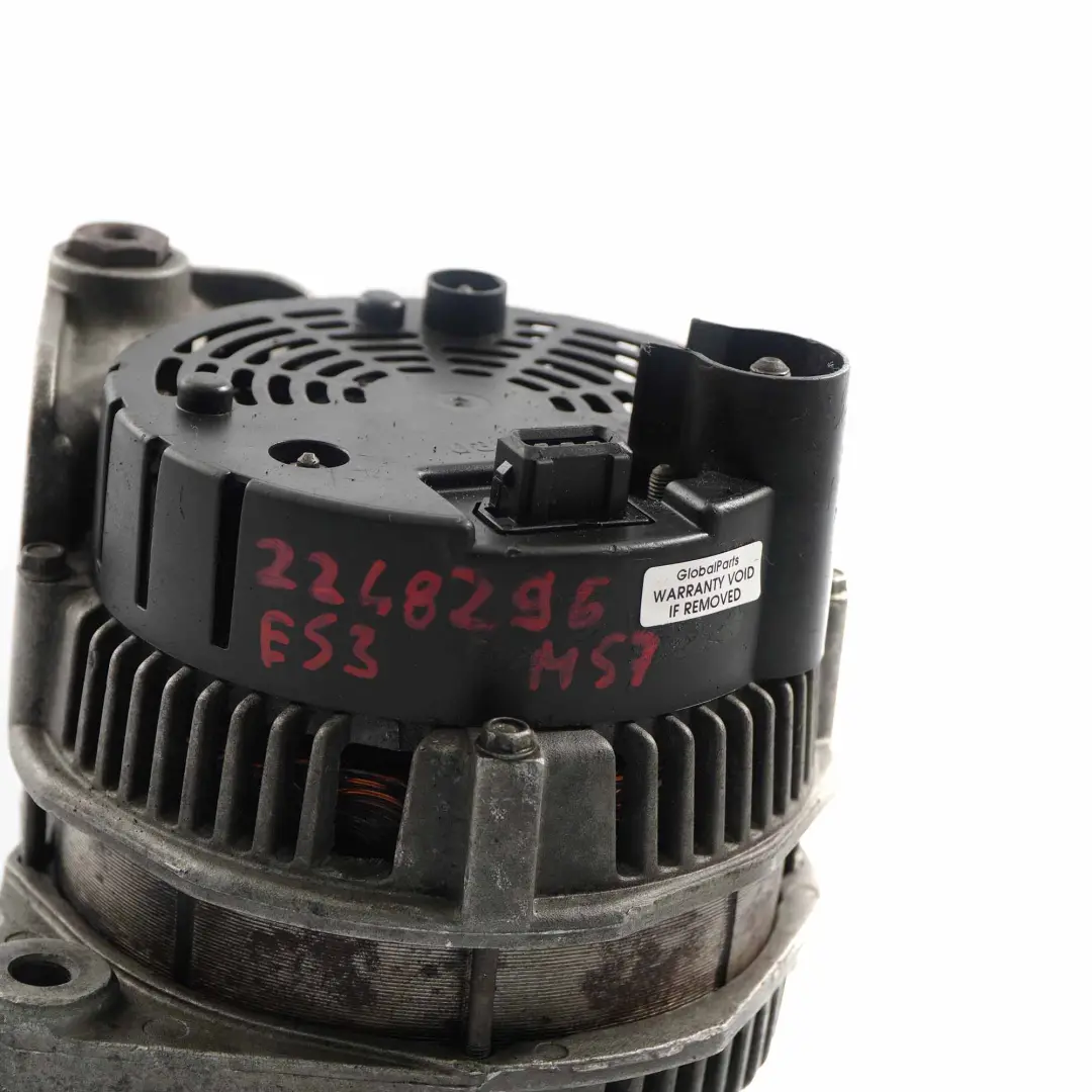 M57 Alternatore Generatore 150A per BMW 3 X5 Serie E46 E53 3.0d Diesel con numero di parte 2248296 BMW 3 X5 Serie E46 E53 3.0d Diesel M57 Alternatore Generatore 150A - SKU 2248296 - Numero di parte 2248296