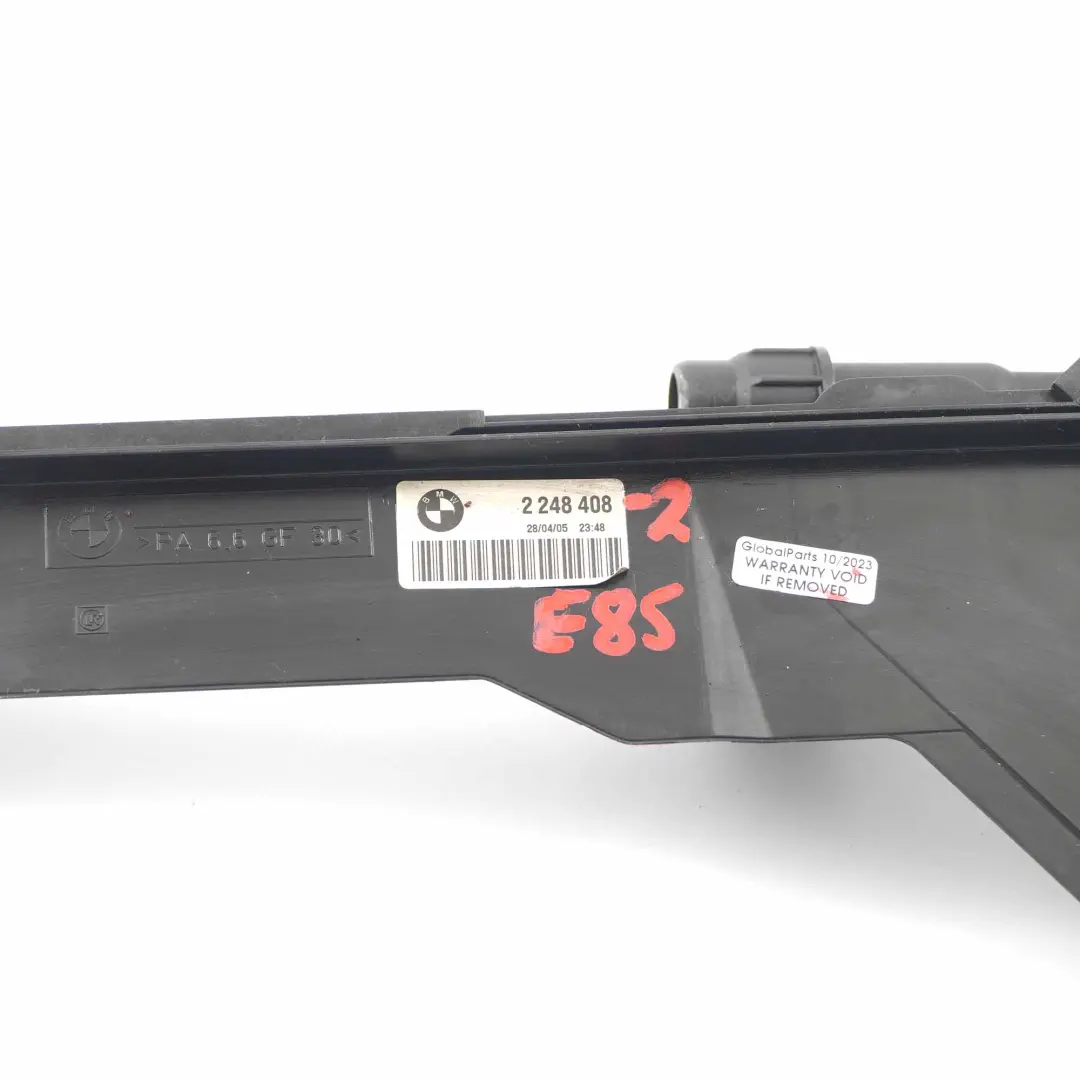 Plaque de réservoir d'expansion Support radiateur pour BMW E46 Z4 E85 E86 à propos du numéro de pièce 2248408 BMW E46 Z4 E85 E86 Plaque de réservoir d'expansion Support radiateur - SKU 2248408-2 - Numéro de pièce 2248408