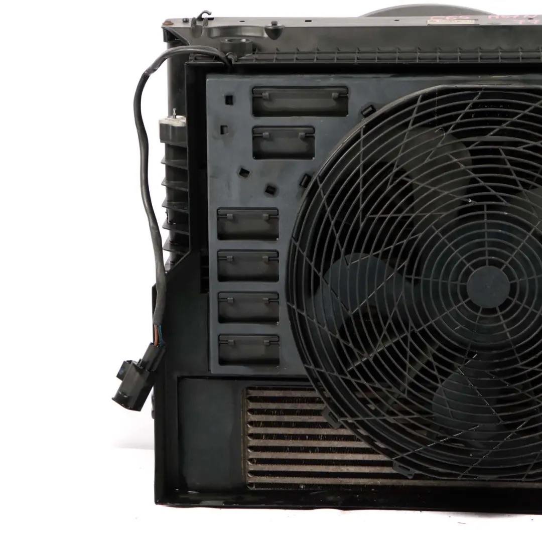 BMW E65 730d M57N Complete Radiator Fan Pack Automatic - SKU 2248478-1 - Part number 2248478