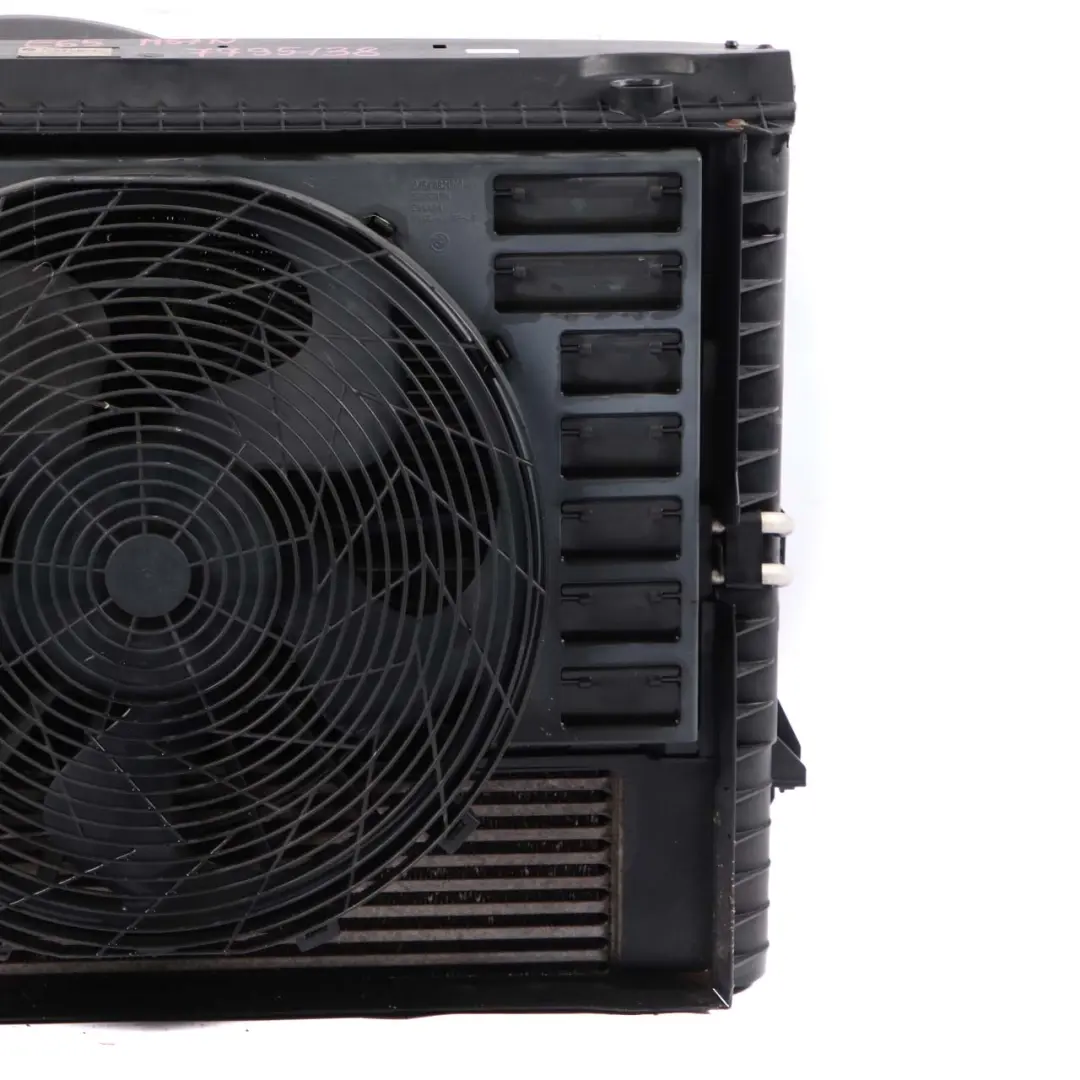 BMW E65 730d M57N Complete Radiator Fan Pack Automatic - SKU 2248478-1 - Part number 2248478