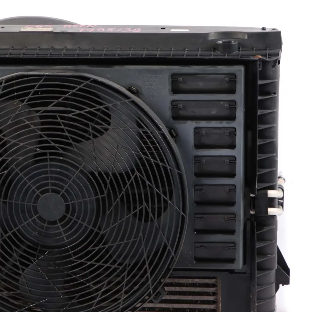BMW E65 730d M57N Complete Radiator Fan Pack Automatic - SKU 2248478-1 - Part number 2248478
