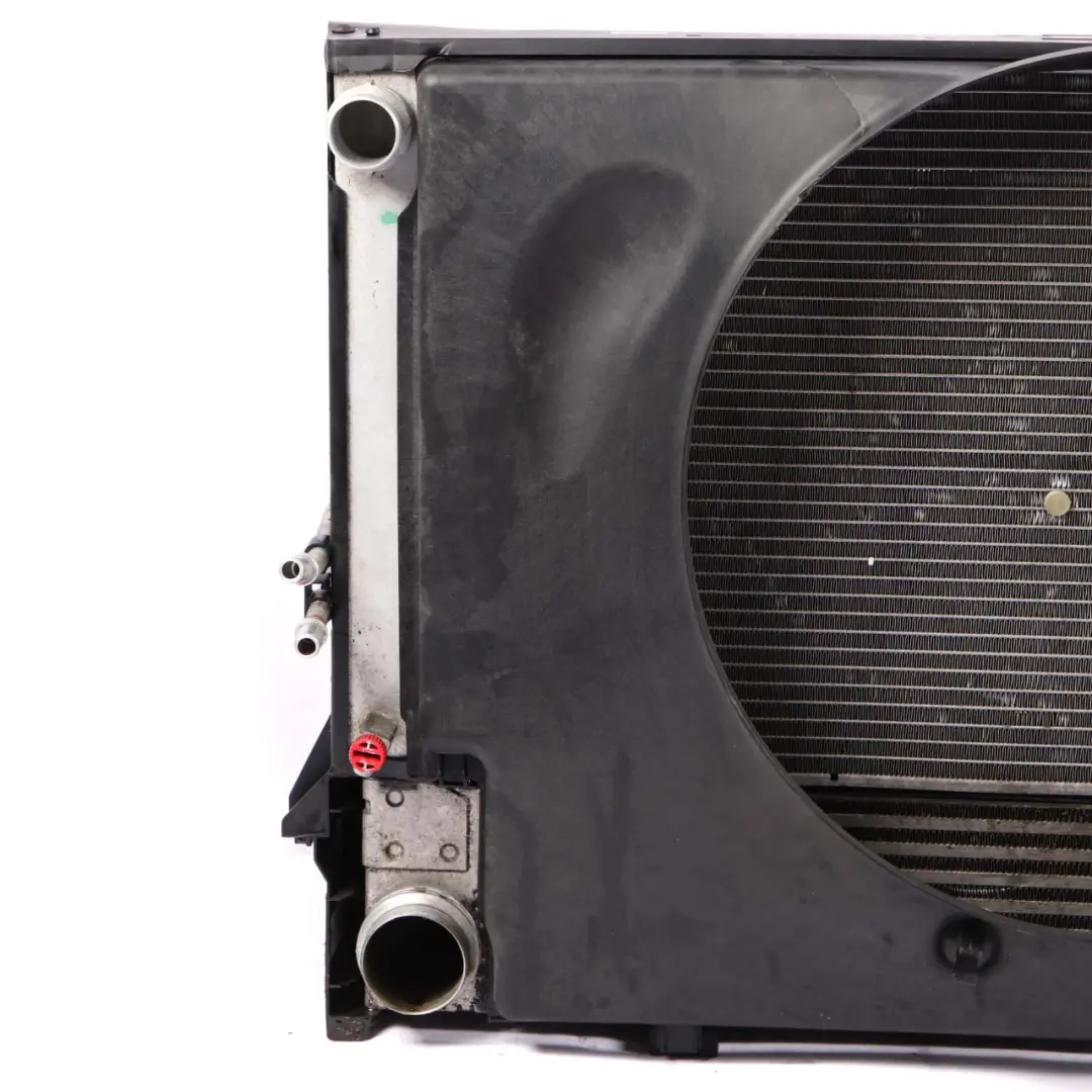 BMW E65 730d M57N Complete Radiator Fan Pack Automatic - SKU 2248478-1 - Part number 2248478