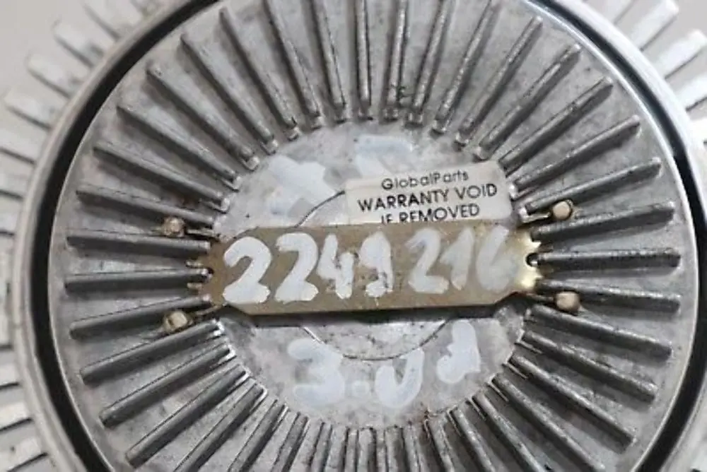BMW X5 E46 E53 E65 Motor Diesel Sistema Enfriamiento Ventilador Acoplamiento - SKU 2249216 - Número de pieza 2249216