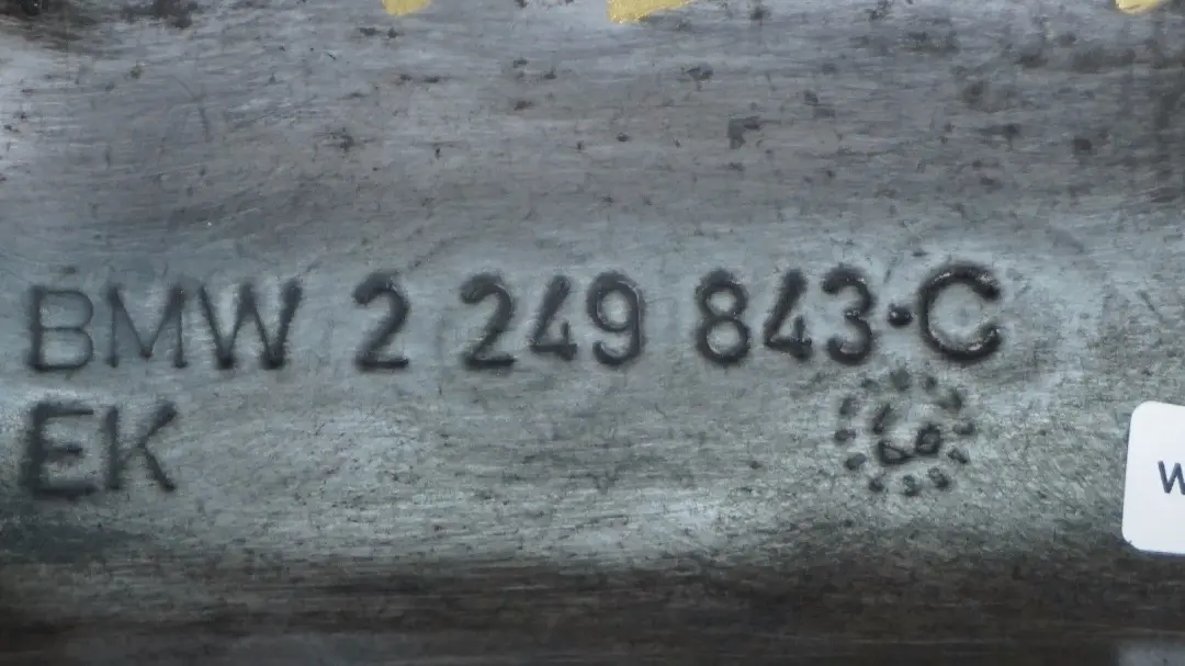BMW X5 E53 3.0d Osłona Blacha Kolektora - SKU 2249843 - Numer Części 11622249843