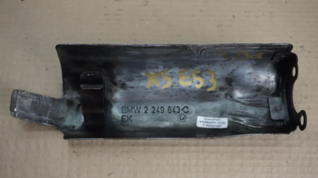 M57 Diesel Abgaskrümmer-AGR Hitzeschild für BMW E39 X5 E53 mit Teilenummer 11622249843 BMW E39 X5 E53 M57 Diesel Abgaskrümmer-AGR Hitzeschild - SKU 2249843 - Teilenummer 11622249843