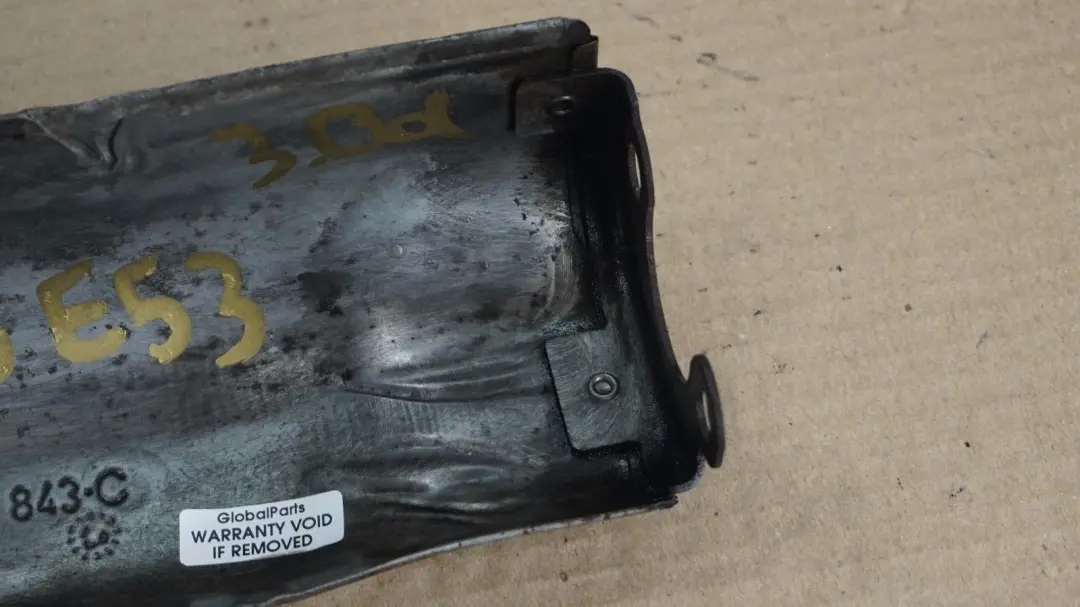 BMW E39 X5 E53 M57 Plaque de protection thermique d'échappement diesel - SKU 2249843 - Numéro de pièce 11622249843