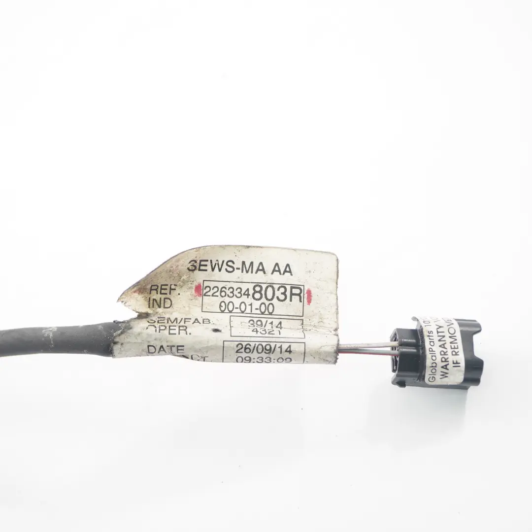 Kabelbaum Kabel für Renault Trafic 3 Opel Vivaro B 1.6 DCI Motor mit Teilenummer 226334803R Renault Trafic 3 Opel Vivaro B 1.6 DCI Motor Kabelbaum Kabel - SKU 226334803R - Teilenummer 226334803R