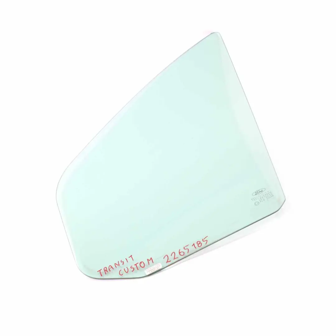 Vitre de Quartier Porte Avant Gauche Vitrage AS2 pour Ford Transit Custom à propos du numéro de pièce 2265185 Ford Transit Custom Vitre de Quartier Porte Avant Gauche Vitrage AS2 - SKU 2265185 - Numéro de pièce 2265185