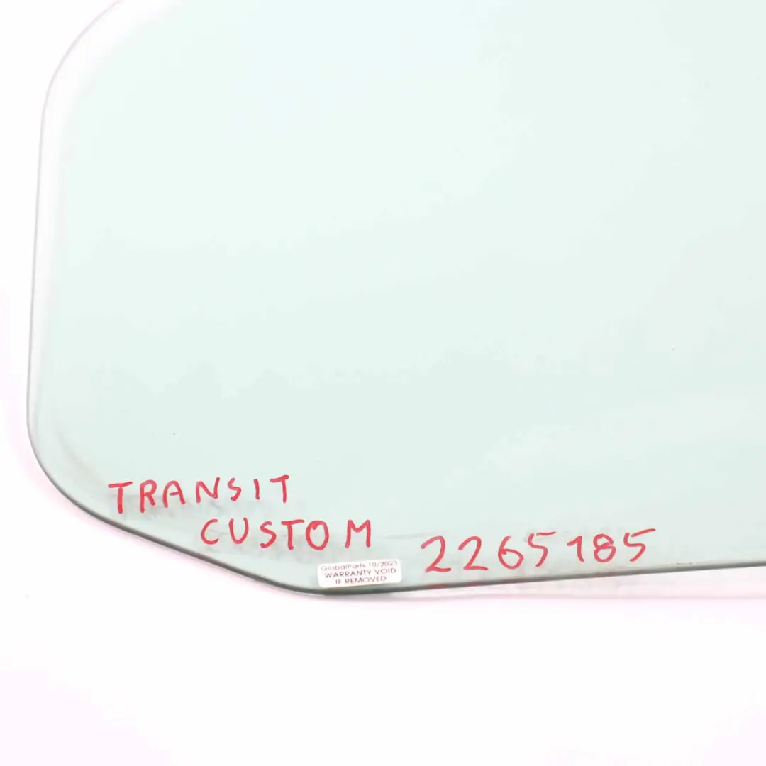 Window Quarter Glass Front Door Left N/S Glazing AS2 to Ford Transit Custom with Part number 2265185 Ford Transit Custom Window Quarter Glass Front Door Left N/S Glazing AS2 - SKU 2265185 - Part number 2265185