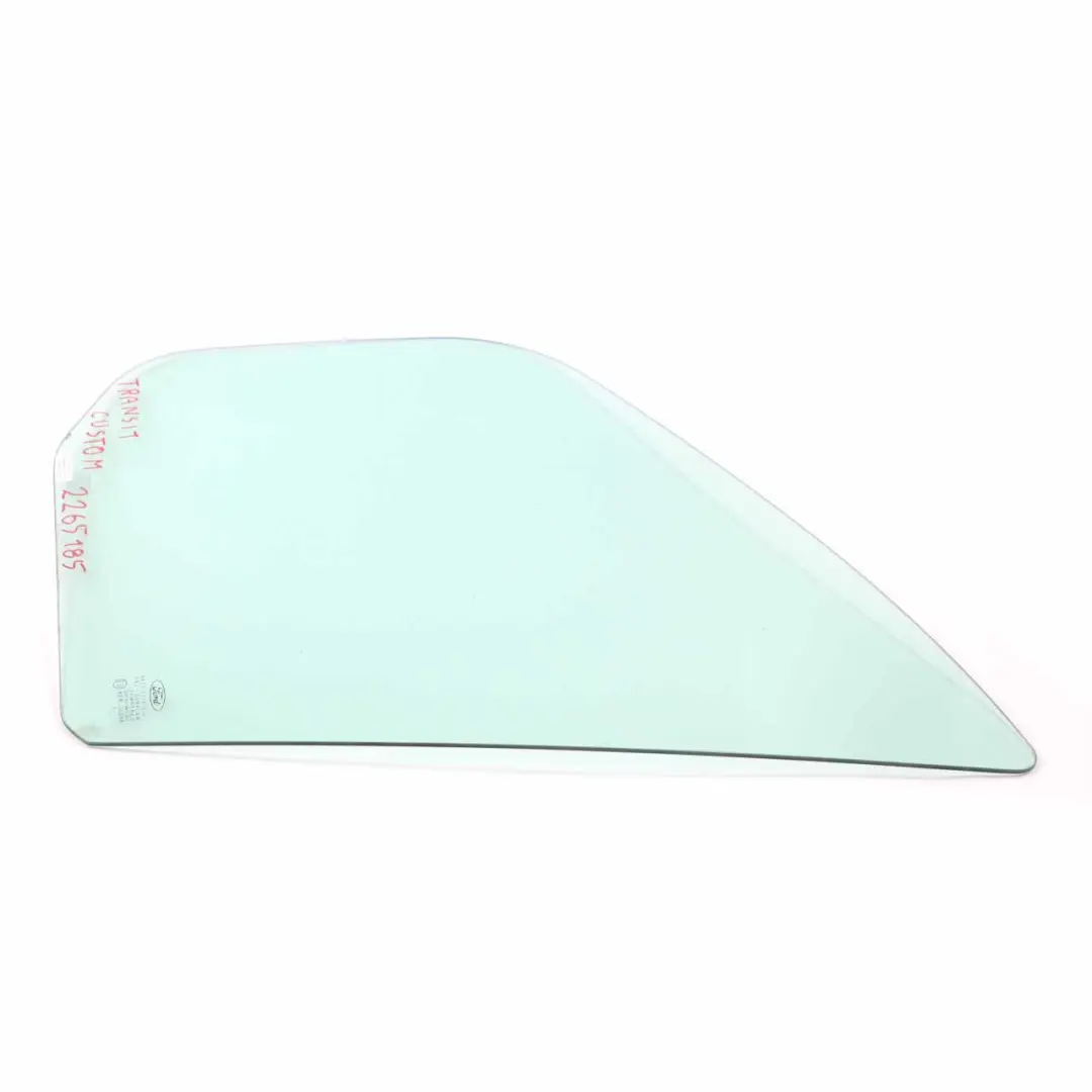 Ford Transit Custom Window Quarter Glass Front Door Left N/S Glazing AS2 - SKU 2265185 - Part number 2265185