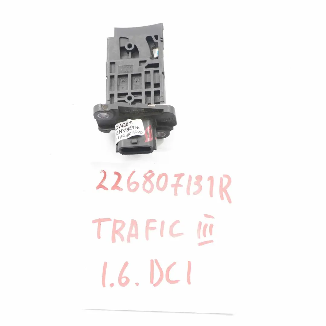 Renault Trafic III Opel Vivaro B 1.6 DCi Air Flow Mass Meter Sensor - SKU 226807131R - Part number 226807131R