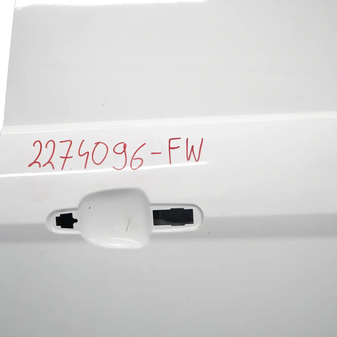 Sliding Side Door Left N/S Rear Door Frozen White - Z2 to Ford Transit Connect with Part number 2274096 Ford Transit Connect Sliding Side Door Left N/S Rear Door Frozen White - Z2 - SKU 2274096-FW - Part number 2274096