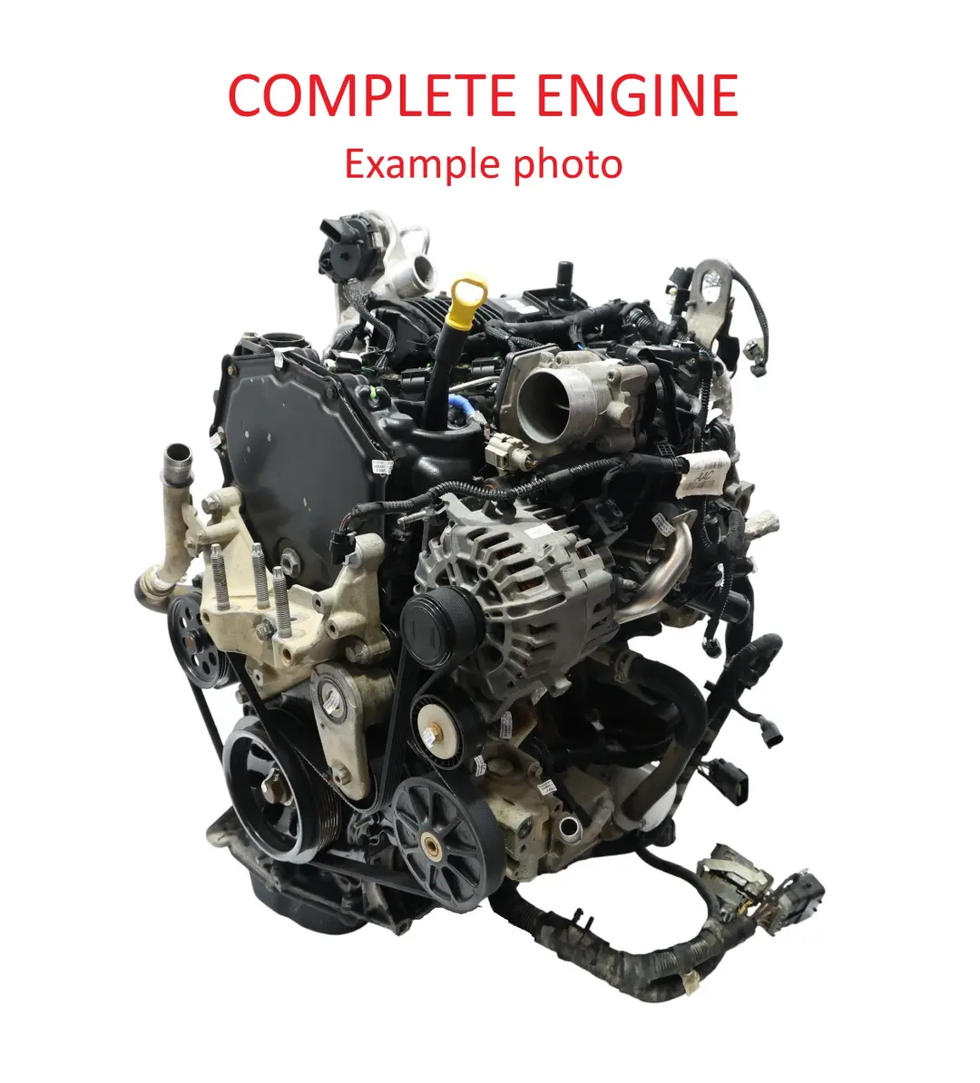 Ford Transit Mk8 Motor Desnudo YNR6 2.0 Ecoblue 170HP 79 000 km, GARANTÍA - SKU 2275745 - Número de pieza 2275745