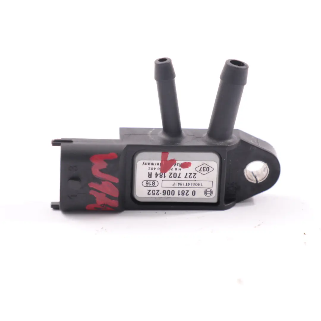 Mercedes W176 Sensor de Presión Escape DPF Sensor Filtro Partículas - SKU 227702184R - Número de pieza 227702184R