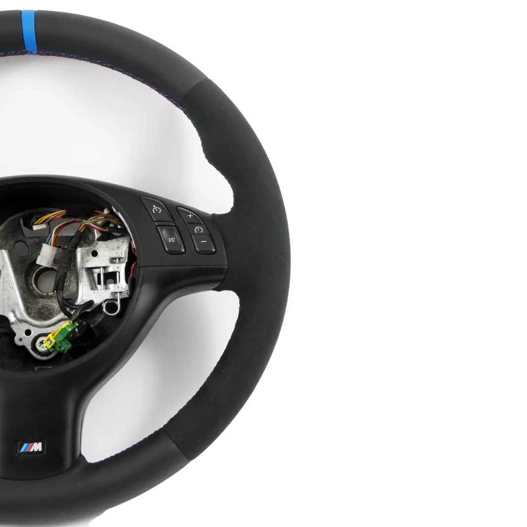  Steering Wheel BMW E46 M3 E39 M5 NEW Leather / Alcantara M Sport Tricolored - SKU 2282020-1 - Part number 2282020
