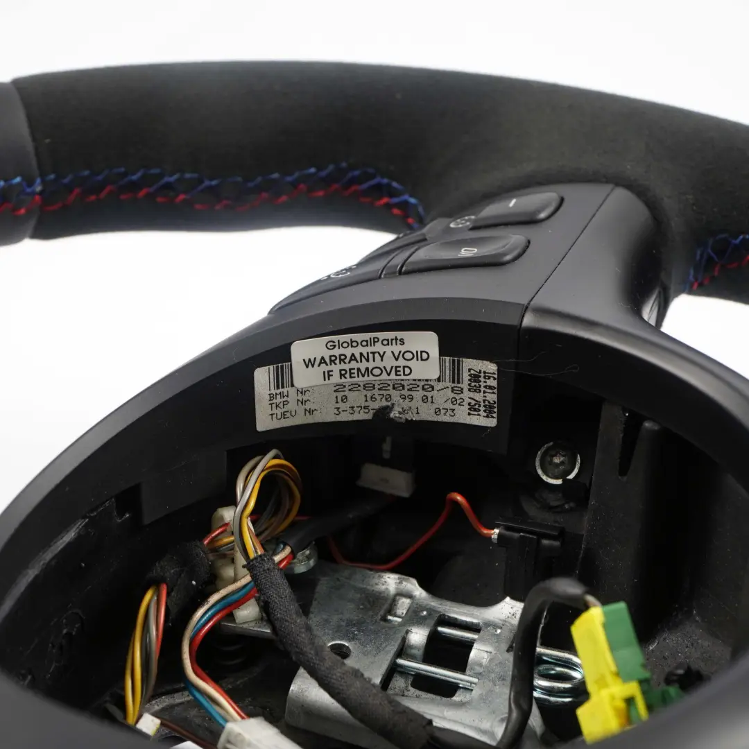 Volante BMW E46 M3 E39 M5 NUOVA Pelle / Alcantara M Sport Tricolori - SKU 2282020-1 - Numero di parte 2282020