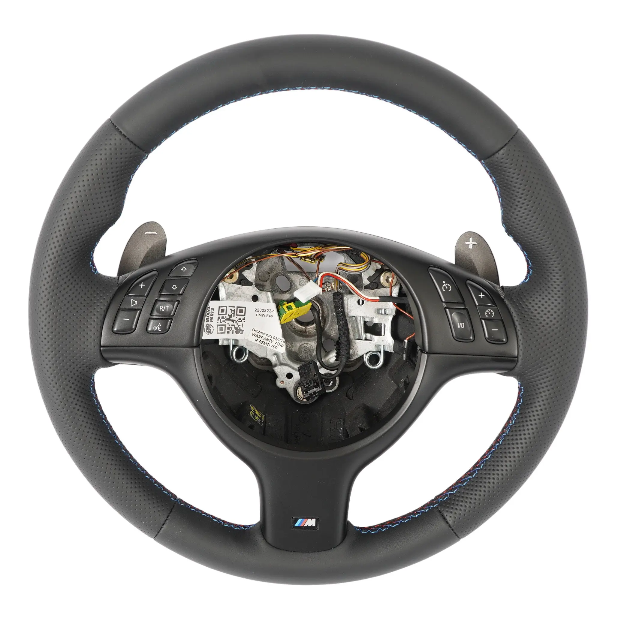 BMW E46 M3 NUOVO Volante in Pelle M Sport Multifunzione SMG Paddleshift