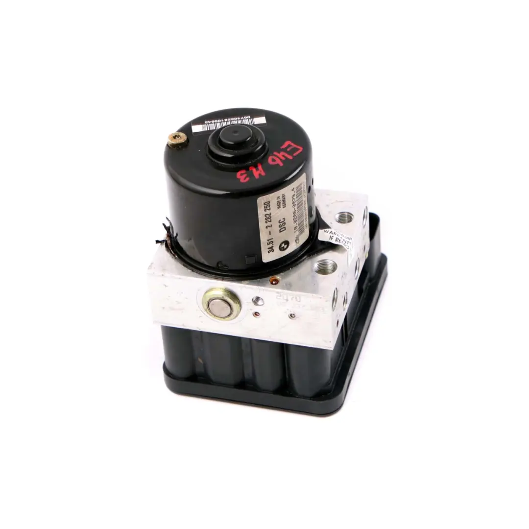 S54 Pompa Del Freno DSC ABS Idro Modulo Di Controllo 2282250 per BMW E46 M3 con numero di parte 2282249 BMW E46 M3 S54 Pompa Del Freno DSC ABS Idro Modulo Di Controllo 2282250 - SKU 2282249 - Numero di parte 2282249
