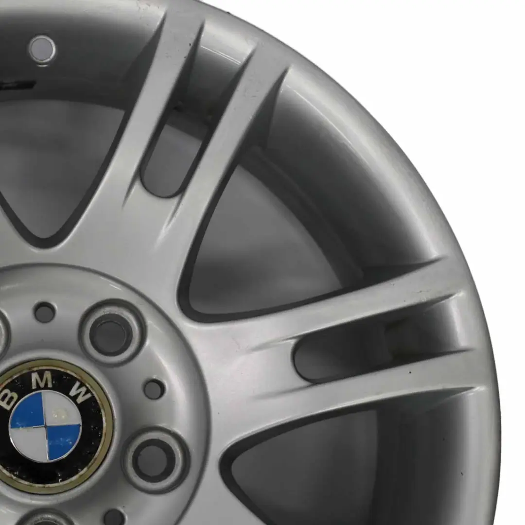 Alloy Wheel Rim 17" M Double Spoke 97 7,5J ET:47 to BMW E46 Silver with Part number 2282350 BMW E46 Silver Alloy Wheel Rim 17" M Double Spoke 97 7,5J ET:47 - SKU 2282350-1 - Part number 2282350