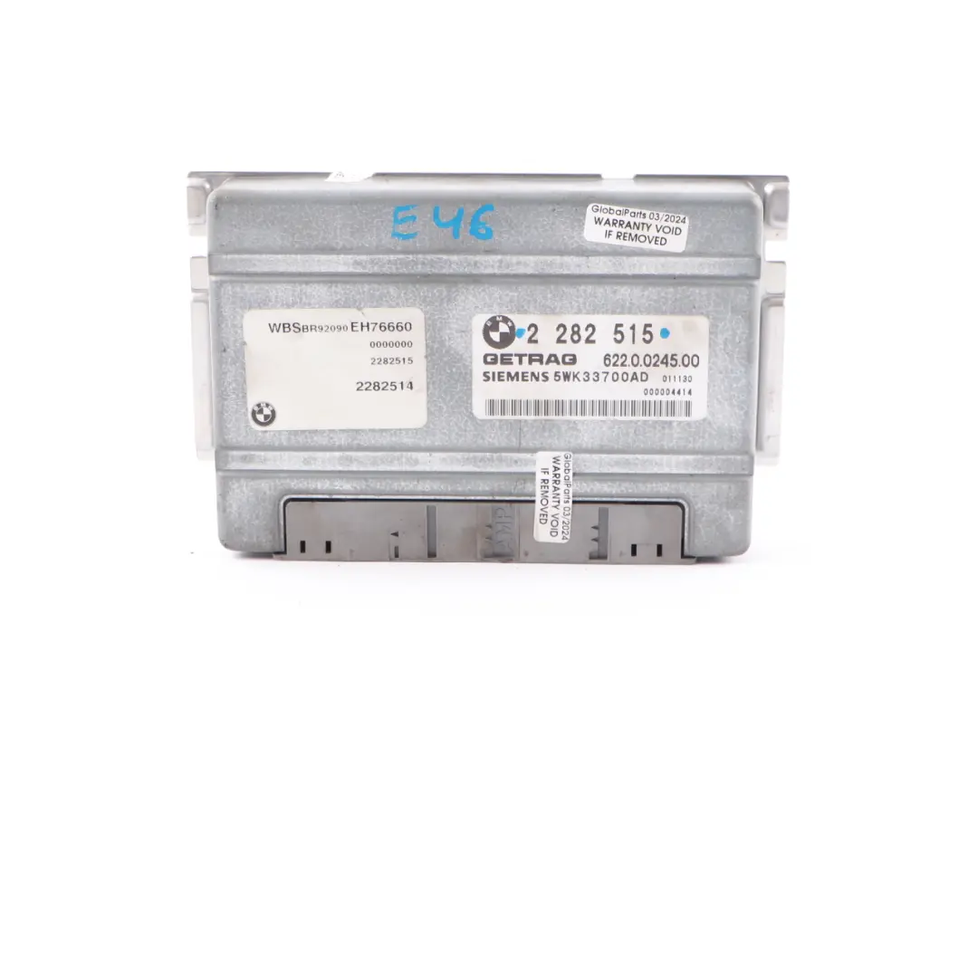 S54 Sequential M Gearbox Drivelogic Control Module TCU to BMW M3 E46 Engine with Part number 7837728 BMW M3 E46 Engine S54 Sequential M Gearbox Drivelogic Control Module TCU - SKU 2282515 - Part number 7837728