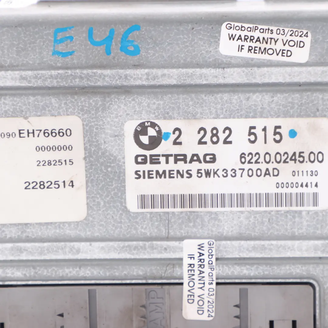 S54 Sequential M Gearbox Drivelogic Control Module TCU to BMW M3 E46 Engine with Part number 7837728 BMW M3 E46 Engine S54 Sequential M Gearbox Drivelogic Control Module TCU - SKU 2282515 - Part number 7837728