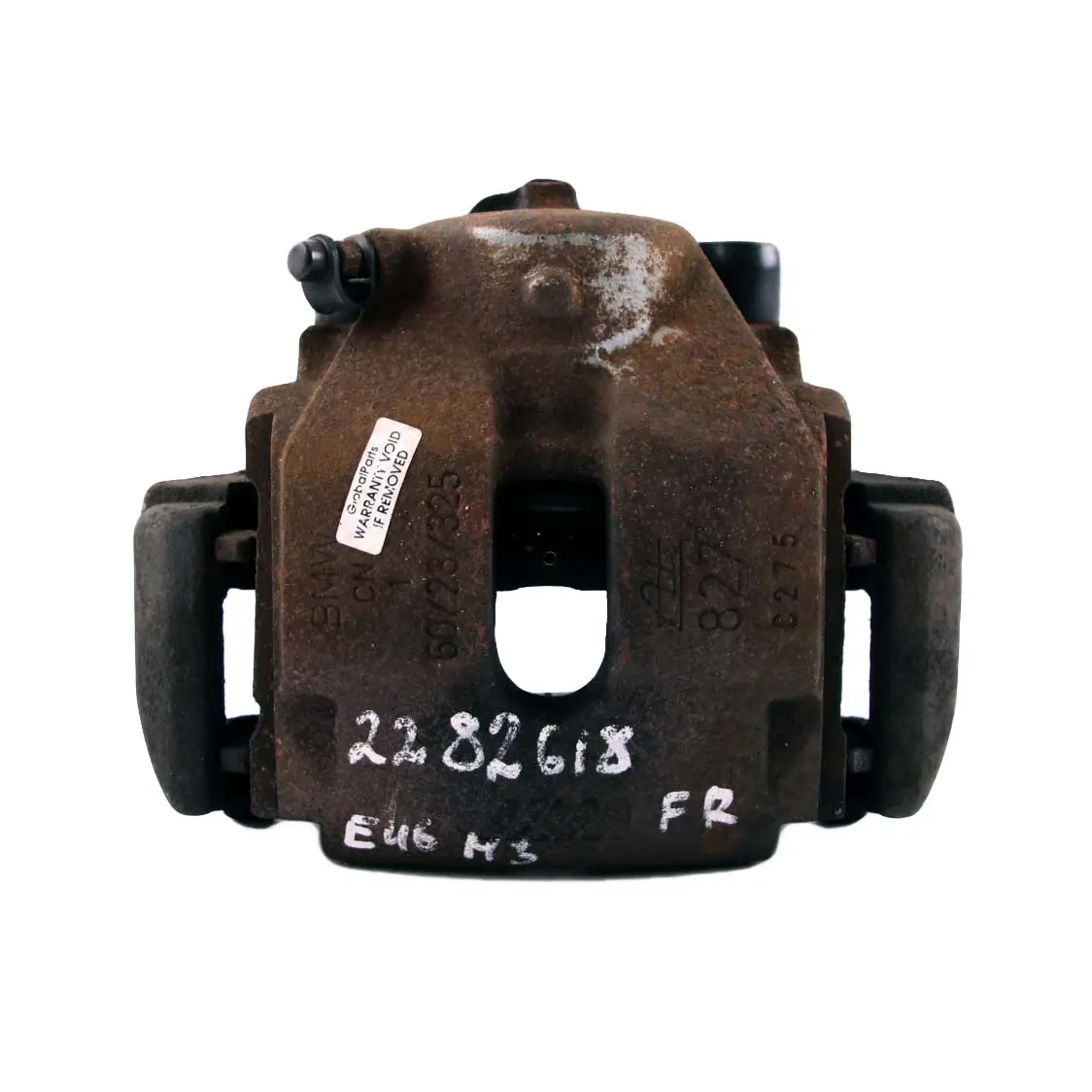 BMW E46 M3 Alloggiamento Ruota Pinza Freno Anteriore Sinistro 60/28/325 2282617