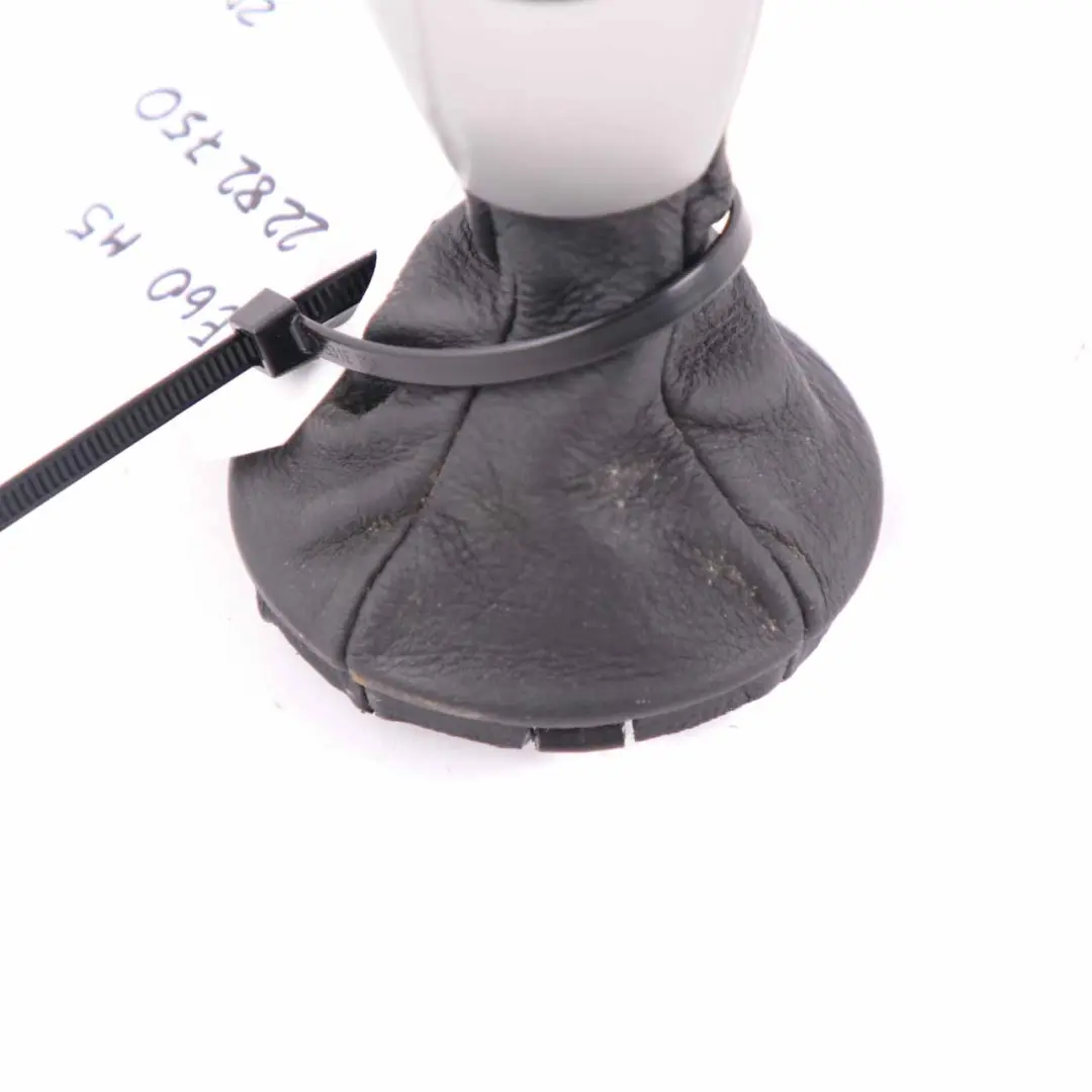 Shift Knob BMW E60 E61 M5 E63 M6 Leather Ring Gear Lever Grip to with Part number 2282750 Shift Knob BMW E60 E61 M5 E63 M6 Leather Ring Gear Lever Grip - SKU 2282750 - Part number 2282750