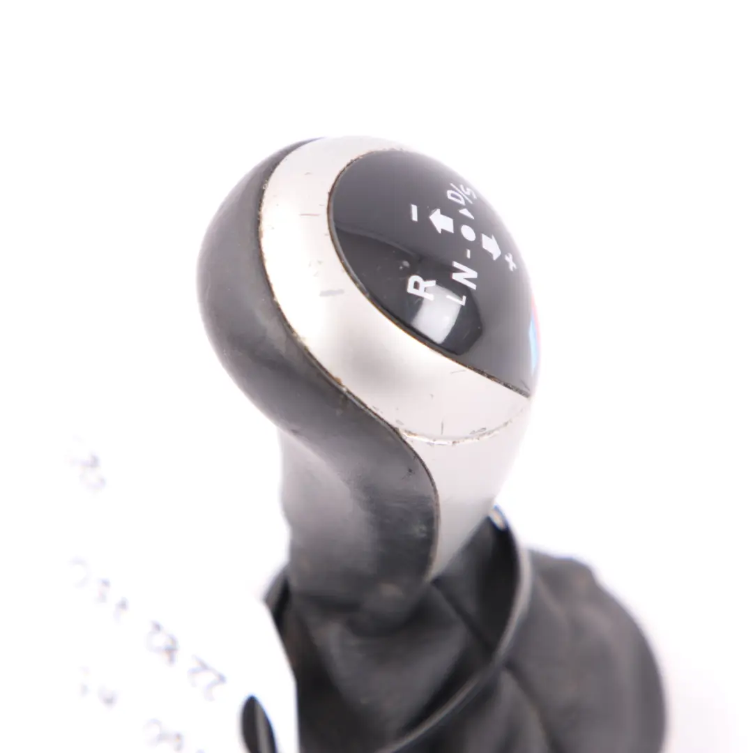 Shift Knob BMW E60 E61 M5 E63 M6 Leather Ring Gear Lever Grip to with Part number 2282750 Shift Knob BMW E60 E61 M5 E63 M6 Leather Ring Gear Lever Grip - SKU 2282750 - Part number 2282750