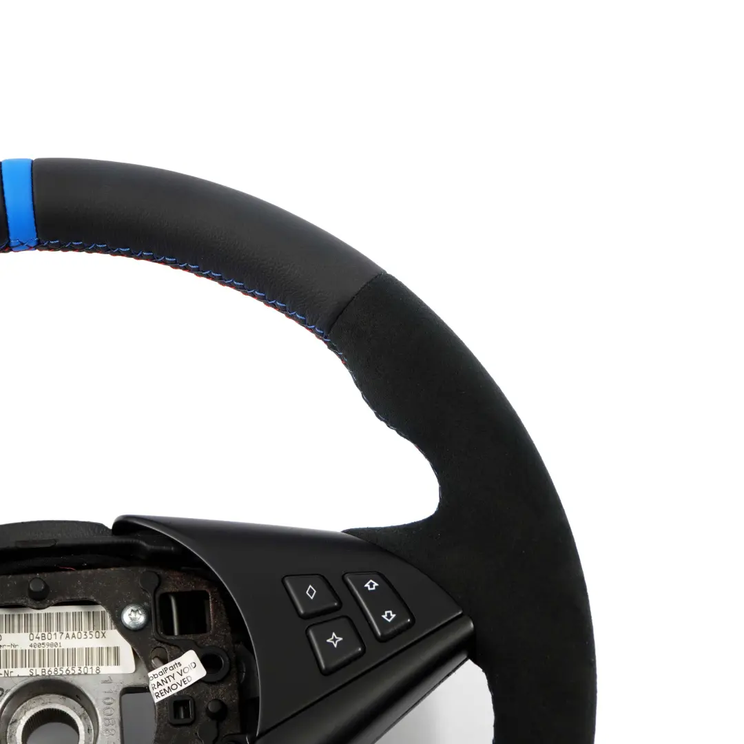 BMW E60 E63 NEW Leather Alcantara M-Sport Steering Wheel M-Threads - SKU 2282751-2 - Part number 2282751