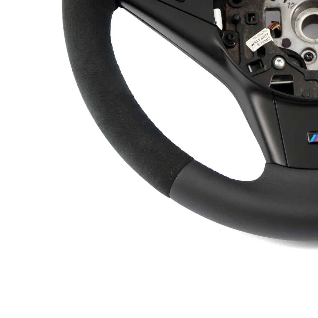 BMW E60 E63 NEU Schwarz Leder / Alcantara M Sportlenkrad Sport Lenkrad 3 Farben - SKU 2282751-2 - Teilenummer 2282751